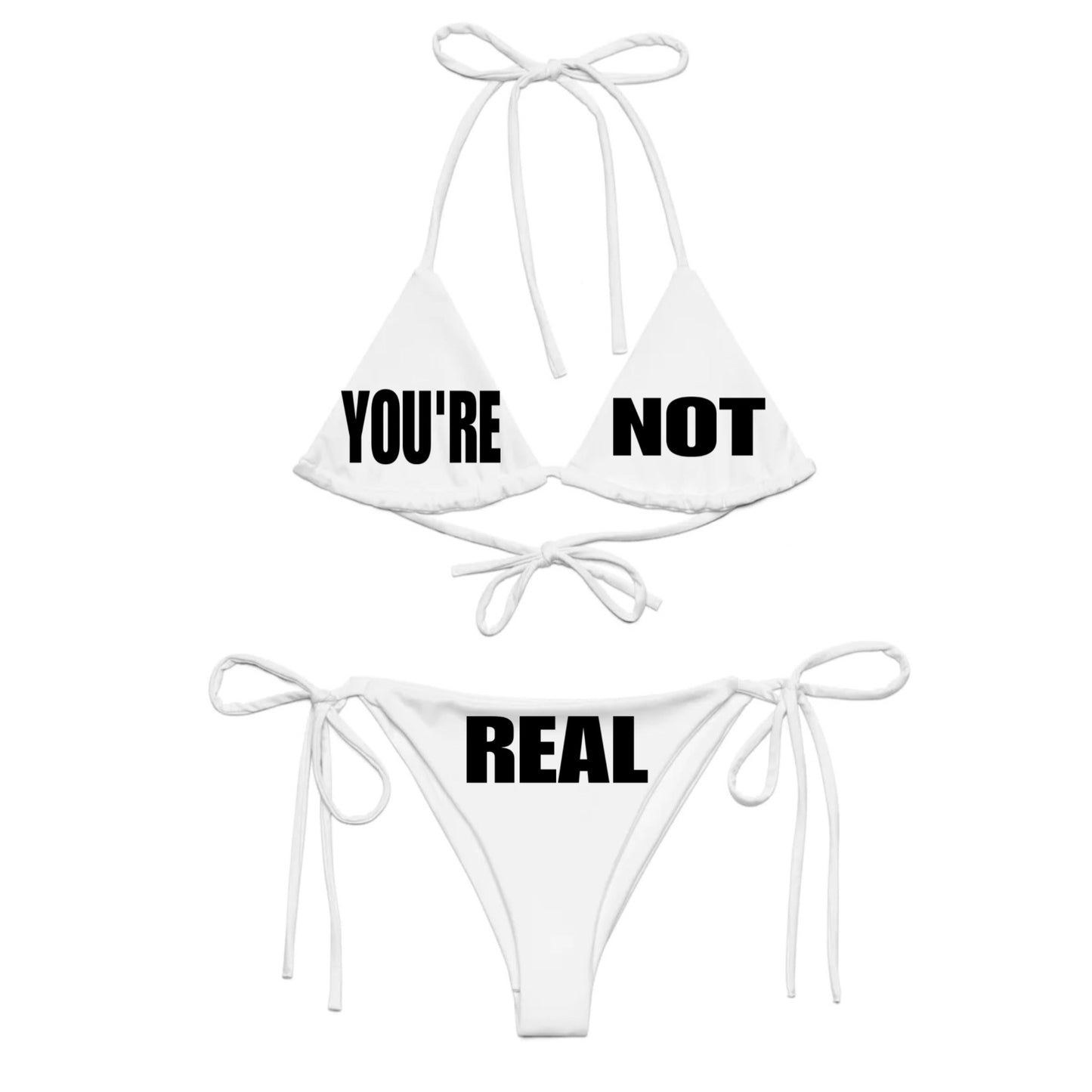 YOU’RE NOT REAL BATHING SUIT